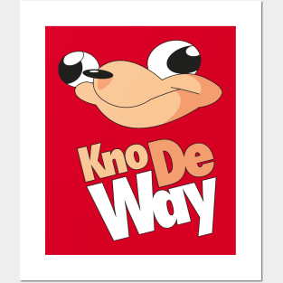 Kno De Way - Ugandan Knuckles Meme Shirt Posters and Art